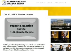 US Senate Debate, Harris, Sanchez, democrats, CAElections, debate, California